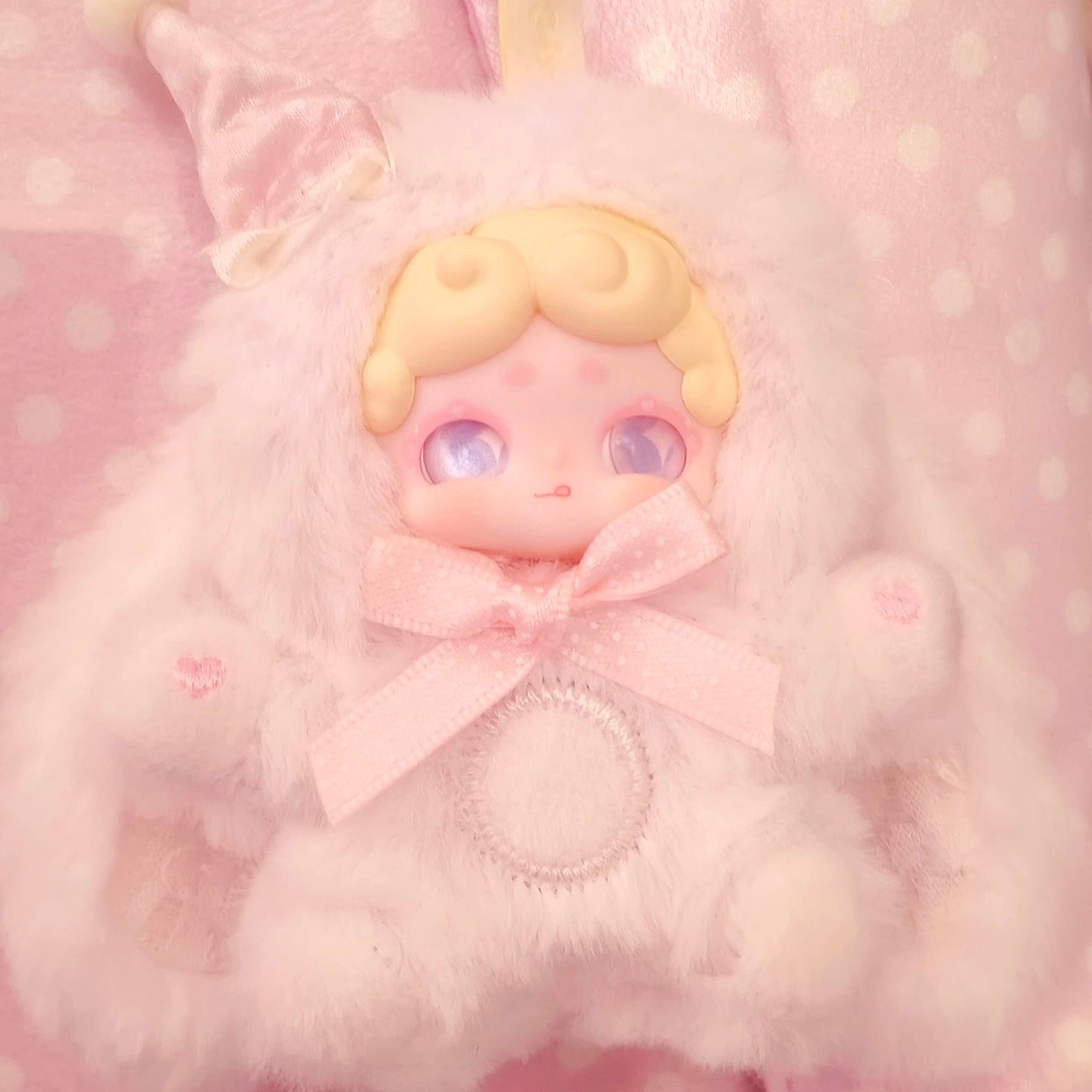 Lucky Deer Nai Sweetheart Baby Blind Box Plush – 10cm Mini Collectible with Color-Changing & Double Eye Design