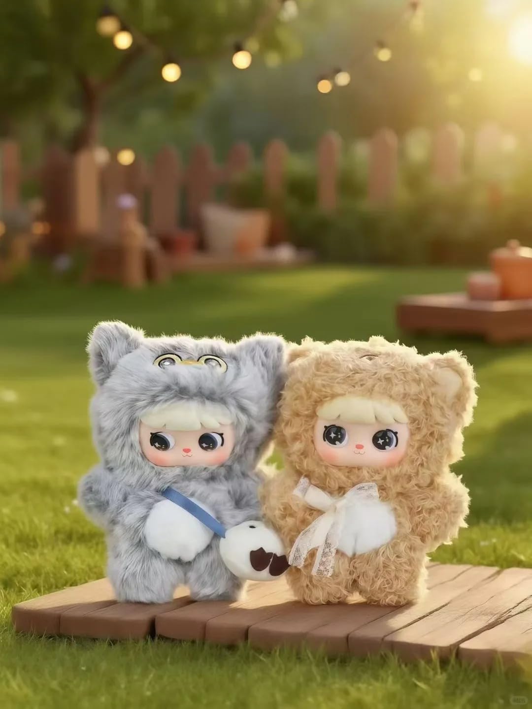 MEYA Malt 2nd Gen “Cute Pet Action” Plush Keychain｜Rotating Eyes · Movable Head · Light Scent｜Labubu-Style Kawaii Doll｜8 Designs + Secret Edition