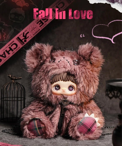 Maymei Rebel Bear Series Blind Box Dark Rebellious Bear Characters · Emotion-Themed Designer Toy · Official Edition (6 Designs + 1 Secret) · Blind Box Collectible · Christmas & Birthday Gift · Desk Display