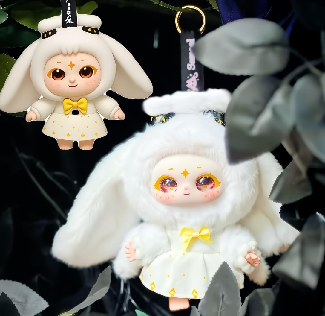 魔法衣橱 ぬいぐるみマスコット｜悪魔＆天使モチーフ・全10種ランダム・約15cm バッグチャーム