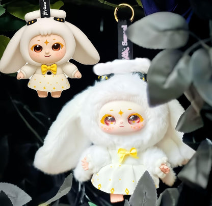 魔法衣橱 ぬいぐるみマスコット｜悪魔＆天使モチーフ・全10種ランダム・約15cm バッグチャーム