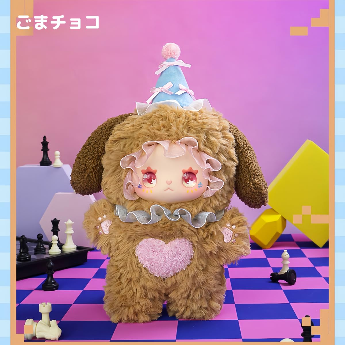 LOVELY EMMA Monster Kitty Party Series Blind Box Collectible Figures | Cute Monster Cat Character with Soft Party Design | 6 Regular + 2 Secret | Official Authentic | Birthday & Christmas Gift Desktop Decor