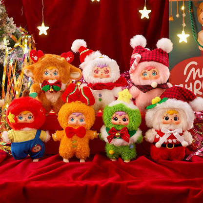 Samuel “Christmas Good Night Song” Series Plush Blind Box Figure｜Approx. 15cm｜ABS & Polyester｜Cute Trendy Collectible · Bag Accessory｜Gift & Display Item