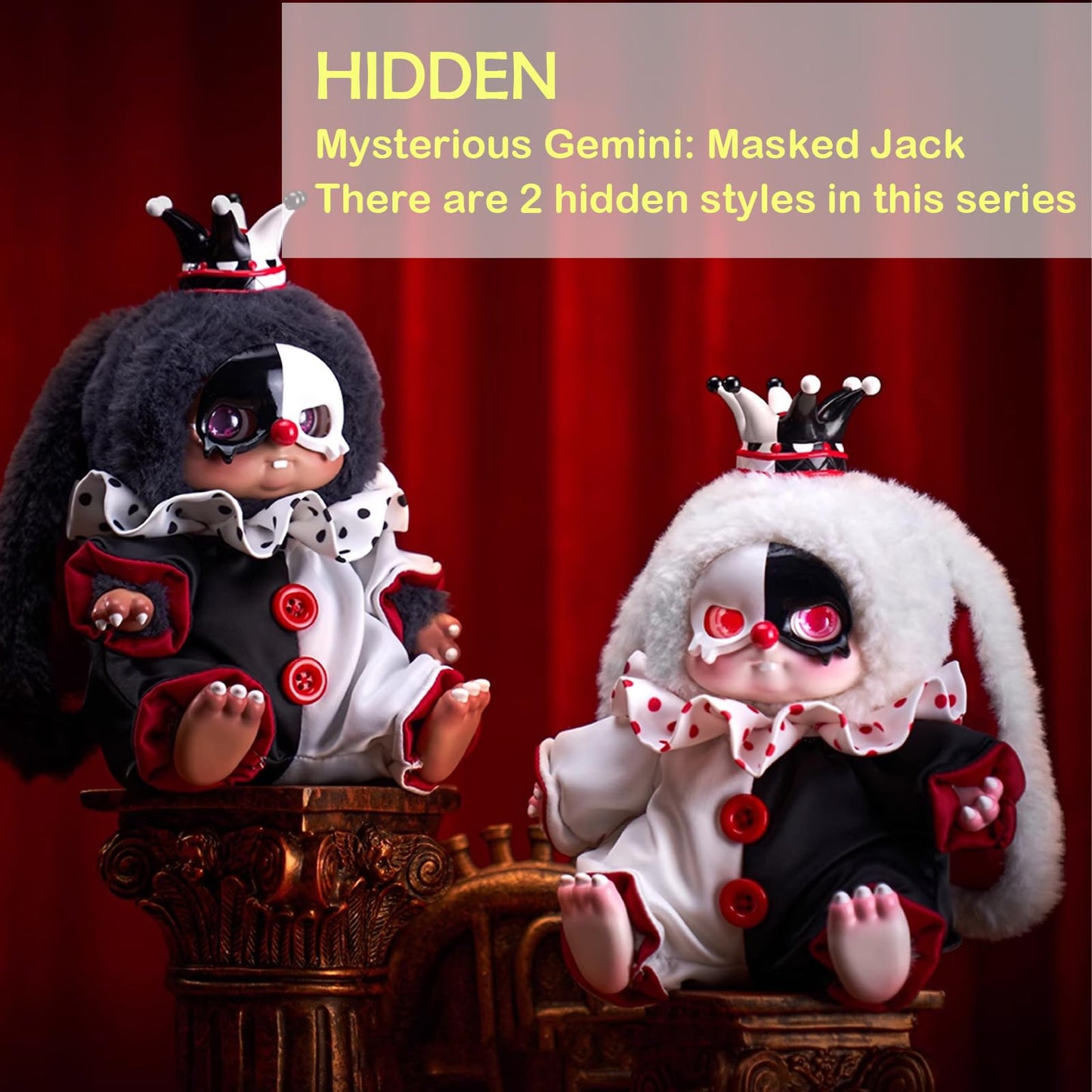 Cino Dream Tour Circus Series Blind Box Plush Doll – Kawaii Creepy Clown Mystery Collectible Toy