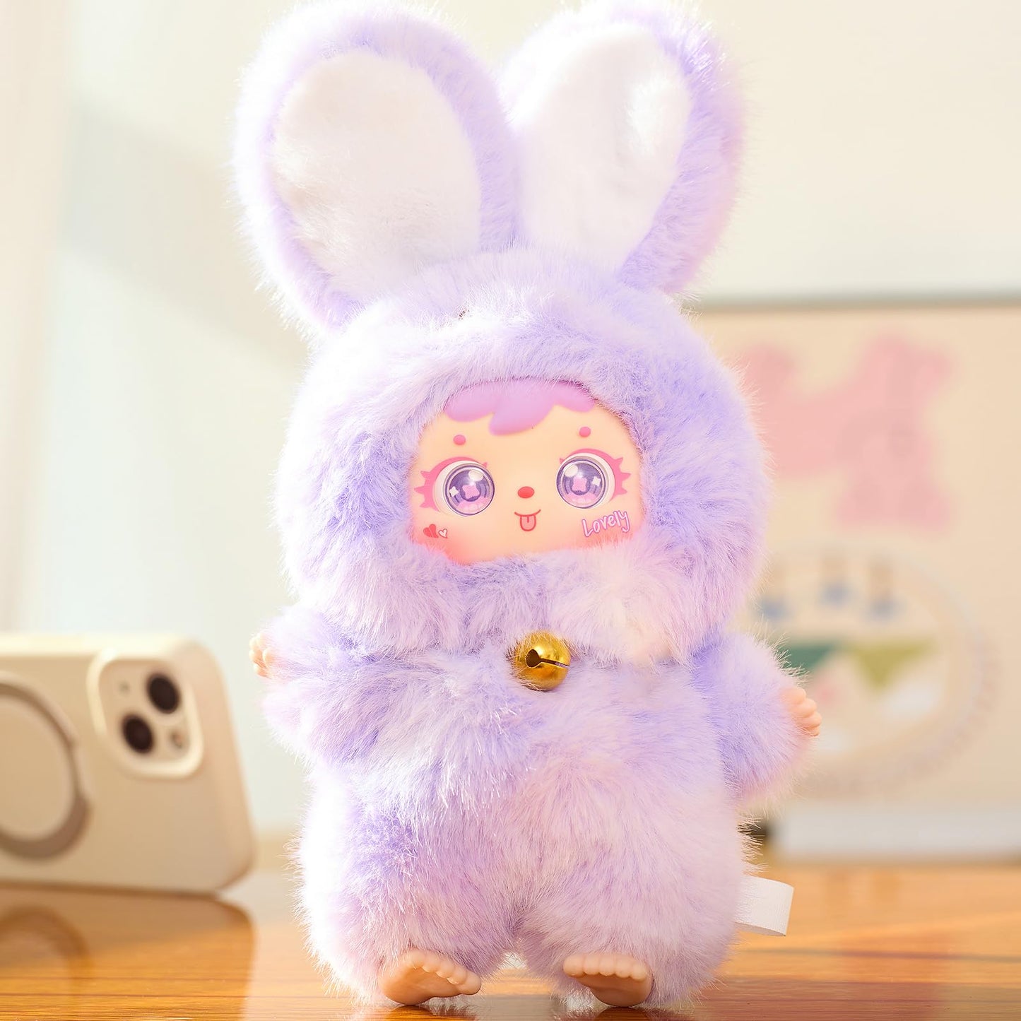 Samuel “Magic Bunny” Series Bunny Plush Pendant Blind Box｜Approx. 22cm Tall｜Blind Box Figure · Random Cute Collectible｜Home Decoration · Birthday Gift