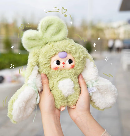 Baby Three “Bunny Return” Series Official Plush Blind Box｜17–18 cm Soft Fuzzy Bunny Design｜Desk Display & Collectible Art Toy｜11 Regular + 1 Secret Random｜Perfect Christmas & Birthday Gift
