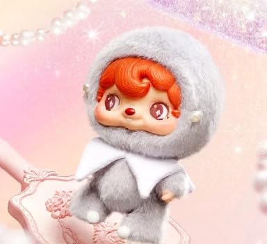 Pouka Pouka Mascot Series Plush Blind Box | Labubu-Inspired Plush-Style Design, Fluffy Healing Mascot Doll | Random 1 Figure from 6 Regular + 1 Secret (Approx. 16cm / PVC + Polyester Material)