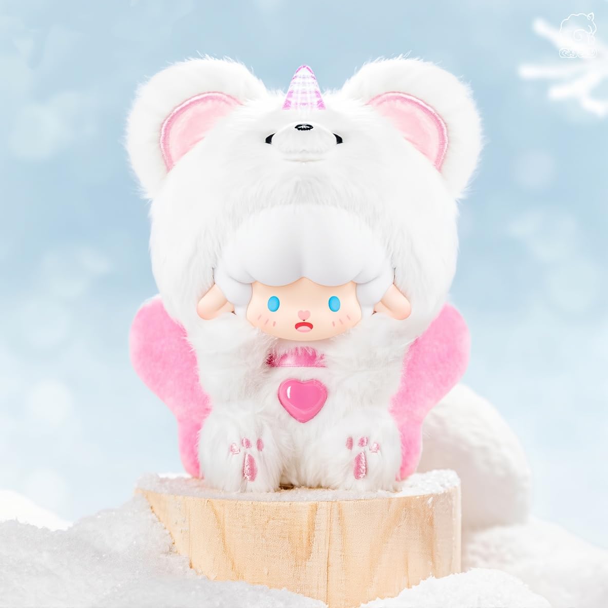 Curly Sheep Big Tail Animal Friends Series Blind Box Collectible Figures | Cute Animal Characters with Fluffy Big Tail Design | 9 Regular + 1 Secret | Official Authentic | Birthday & Christmas Gift Desktop Decor