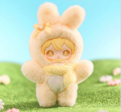 ShyShy Bunny Sparkle – Sparkly World Series Blind Box | Plush Keychain Charm (3D PVC Face) | Blind Box Random 1pc | Approx. 14cm Fluffy Soft Material | Bag Charm & Home Decor Mascot