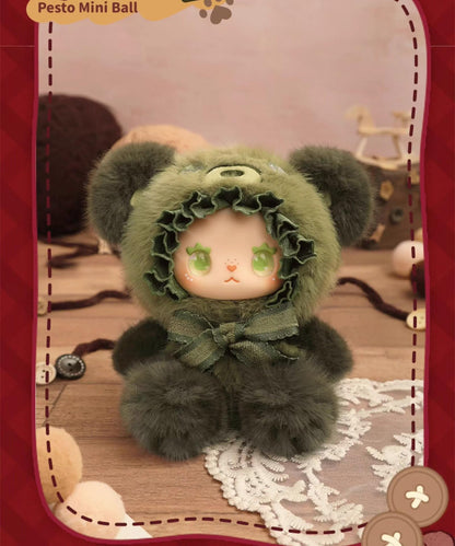 LOVELY EMMA Bear Alliance Series Plush Blind Box, Kawaii Stuffed Bear Mystery Plush with Keychain | Official Authentic Collectible, Vinyl Plush Bag Charms, Birthday & Christmas Gifts