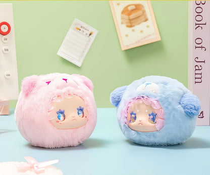 LOVELY EMMA RUA ZOO Plush Animal Blind Box | Official Authentic | 6 Regular + 3 Secret Figures (Random 1) | Designer Toy Collectible Desk Decor Christmas Birthday Gift