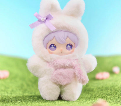 ShyShy Bunny Sparkle – Sparkly World Series Blind Box | Plush Keychain Charm (3D PVC Face) | Blind Box Random 1pc | Approx. 14cm Fluffy Soft Material | Bag Charm & Home Decor Mascot