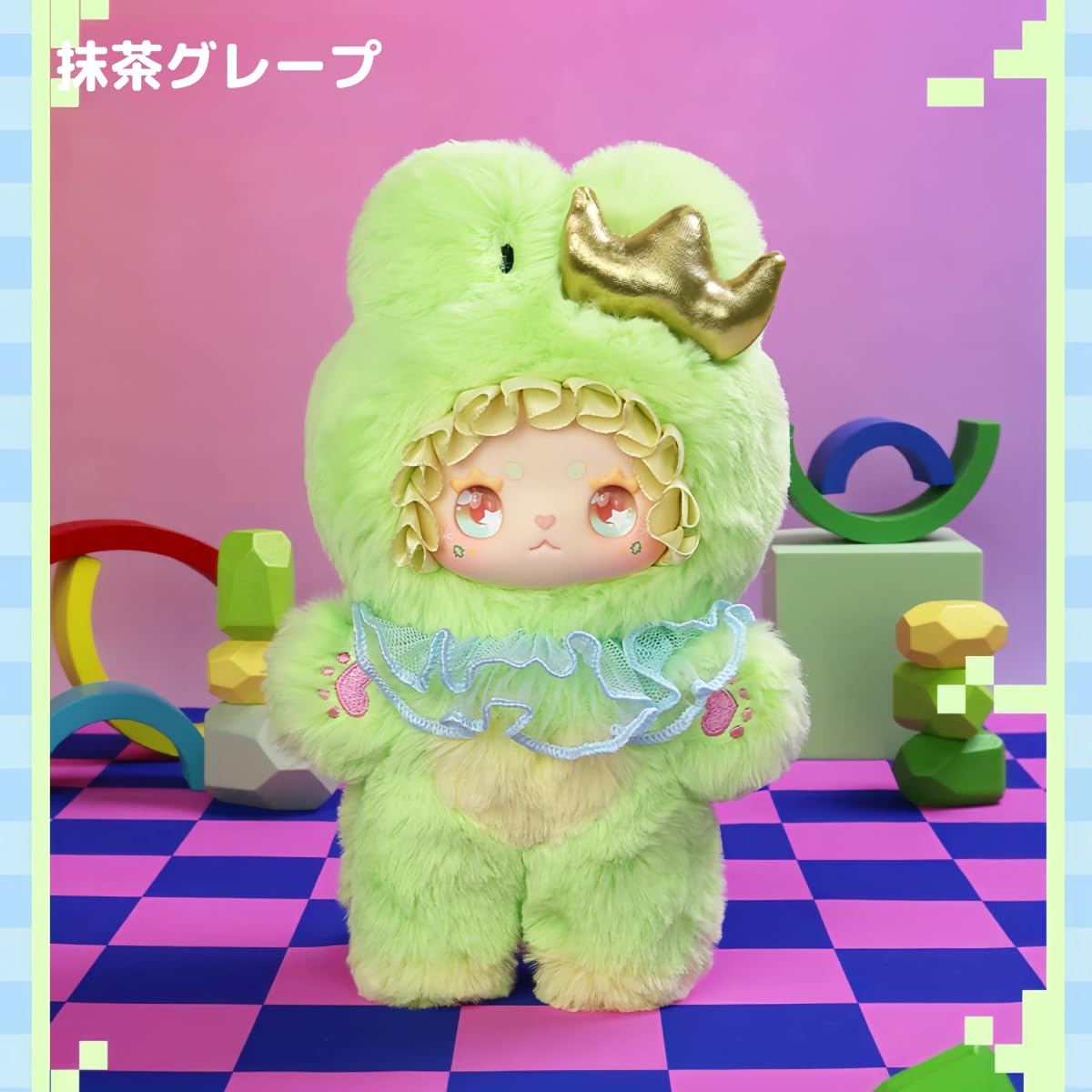 LOVELY EMMA Monster Kitty Party Series Blind Box Collectible Figures | Cute Monster Cat Character with Soft Party Design | 6 Regular + 2 Secret | Official Authentic | Birthday & Christmas Gift Desktop Decor