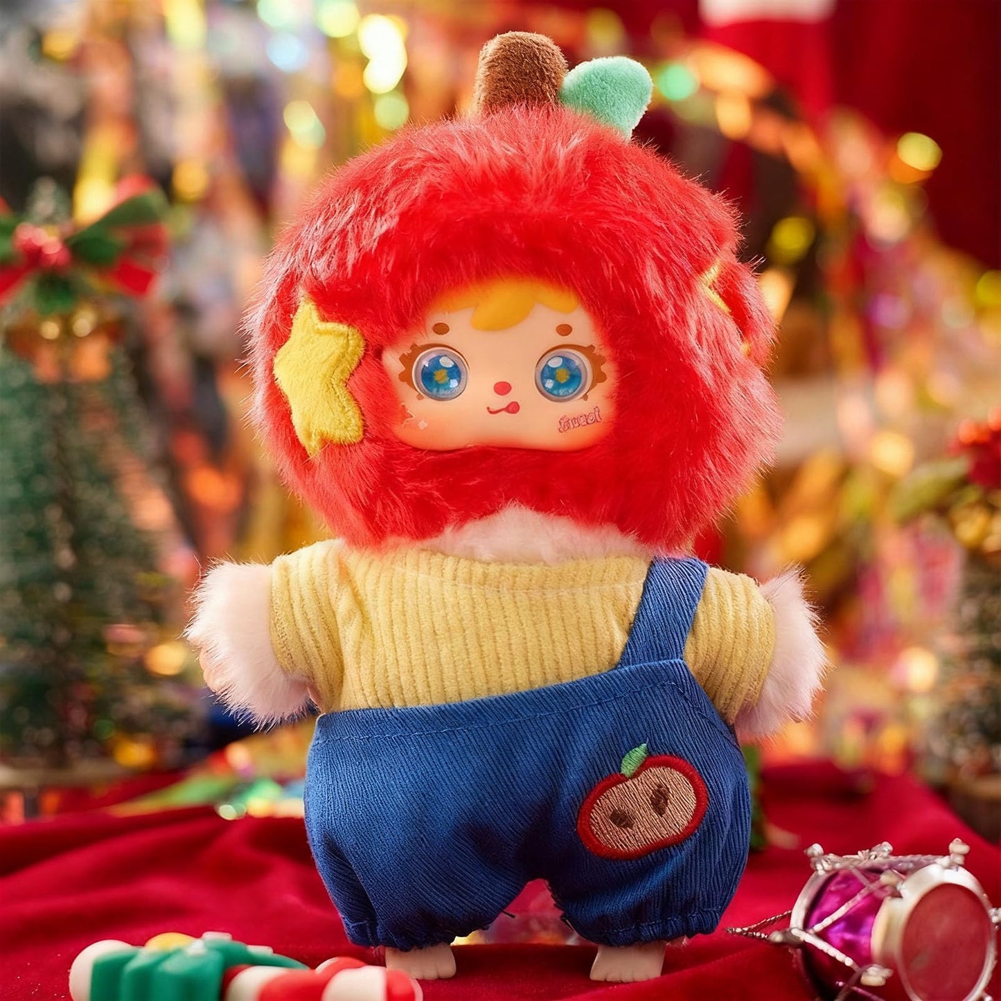 Samuel “Christmas Good Night Song” Series Plush Blind Box Figure｜Approx. 15cm｜ABS & Polyester｜Cute Trendy Collectible · Bag Accessory｜Gift & Display Item