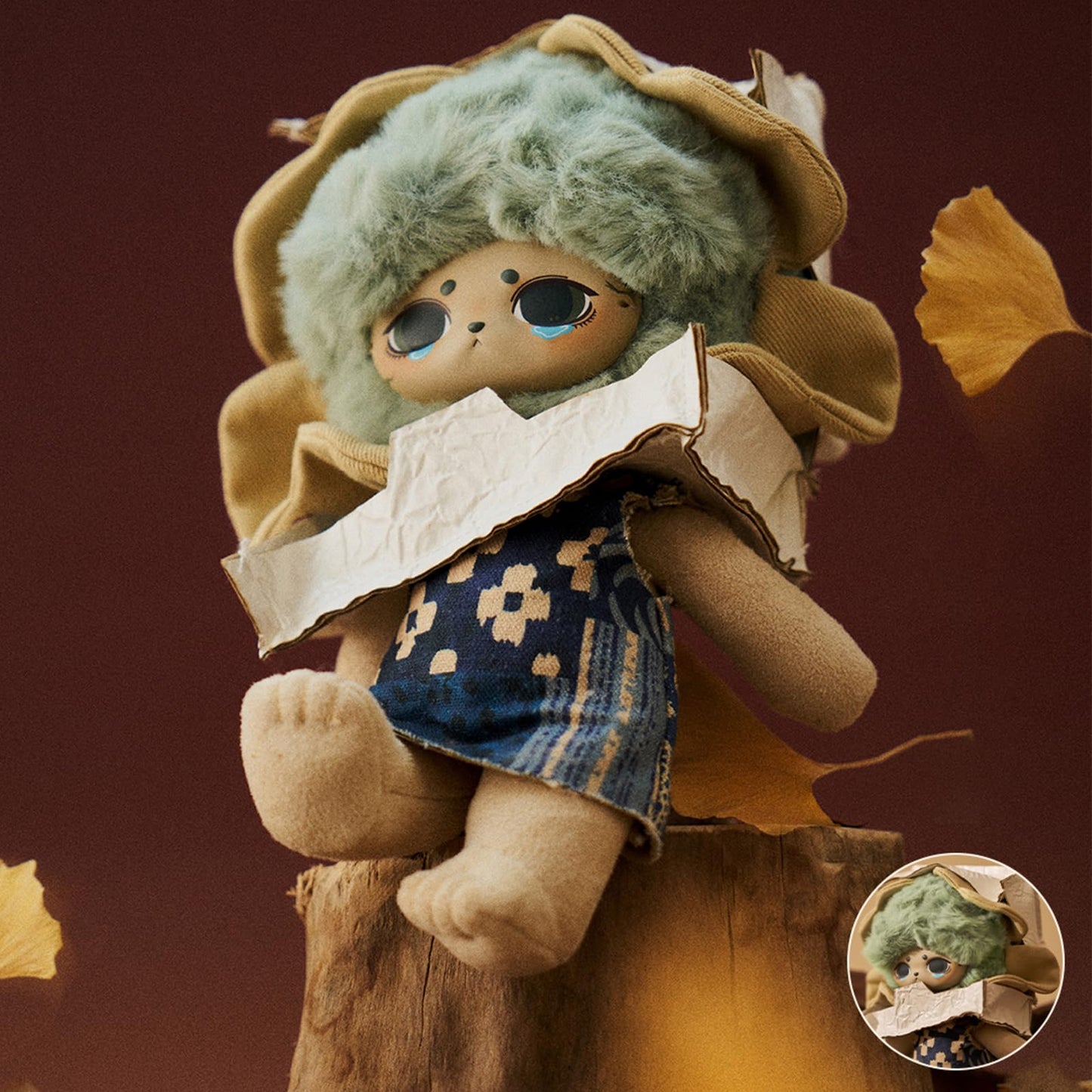 Echo Forest Whispers Series Blind Box Plush Doll – 8'' Poseable Handmade Kawaii Collectible Stuffed Toy