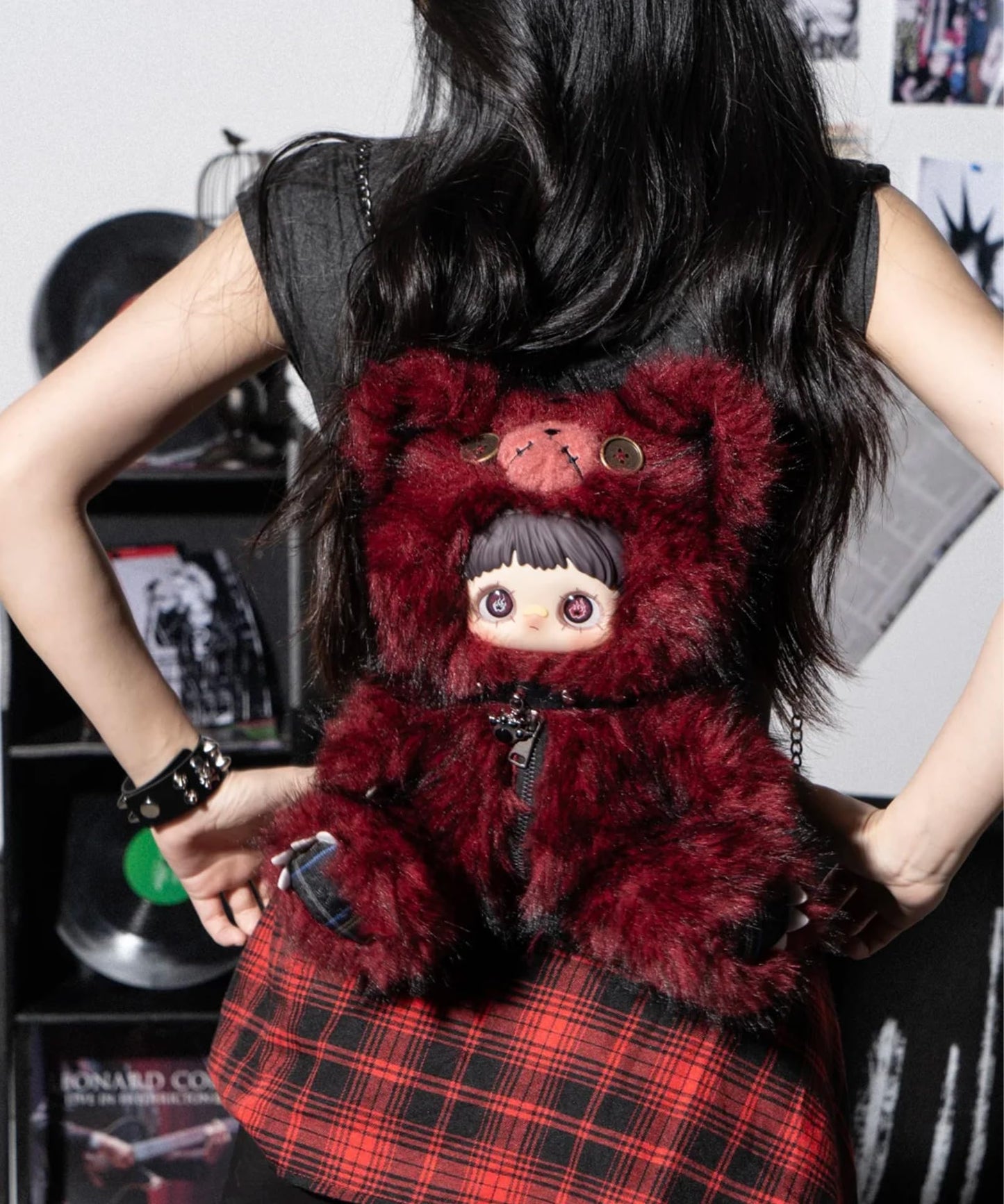 Maymei Rebel Bear Series Blind Box Dark Rebellious Bear Characters · Emotion-Themed Designer Toy · Official Edition (6 Designs + 1 Secret) · Blind Box Collectible · Christmas & Birthday Gift · Desk Display