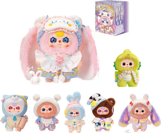Sweet Dream 400％ ぬいぐるみ｜正規品 パジャマデザイン＆可愛いナイトアクセサリー付き｜約23×43cm 大サイズ｜全11種（シークレット含む）｜全11種よりランダム1点発送